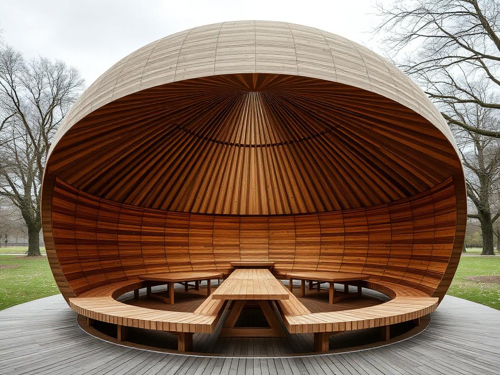 Serpentine Pavilion 'À table' — Lina Ghotmeh
