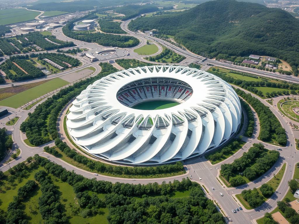 Quzhou Stadium — MAD Architects