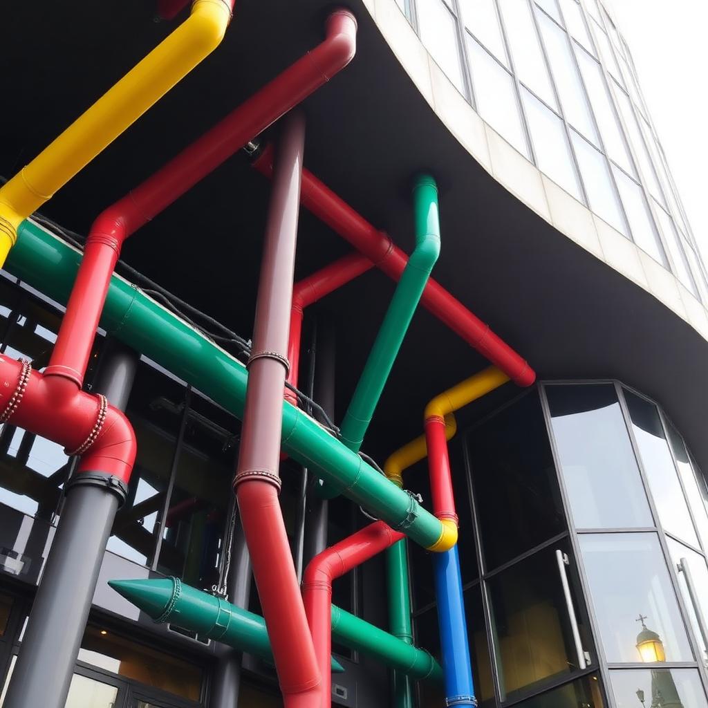 Centre Pompidou — Piano + Rogers